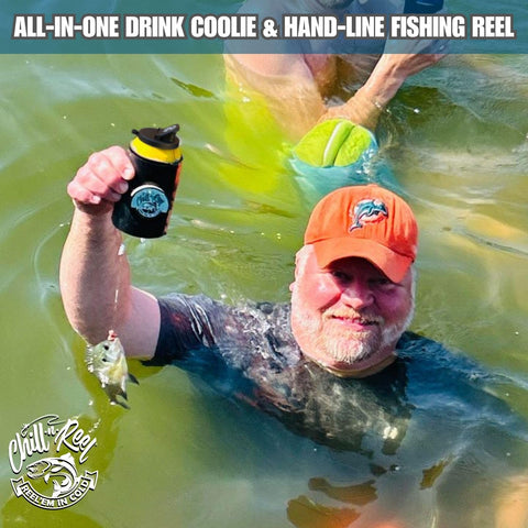 Chill-N-Reel image showing standard can size compatibility