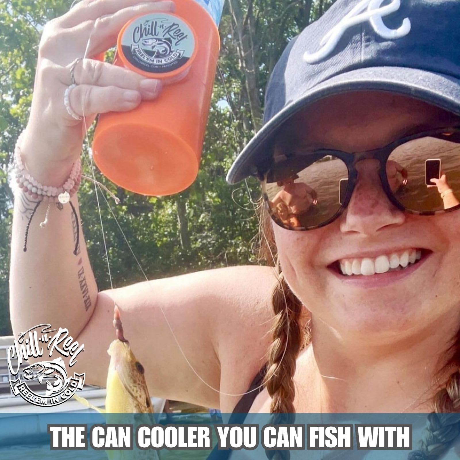 Chill-N-Reel made in Oklahoma USA emphasizes domestic manufacturing.