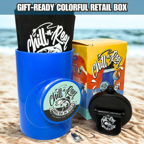 Chill-N-Reel sinker included for simple tackle on casual trips.