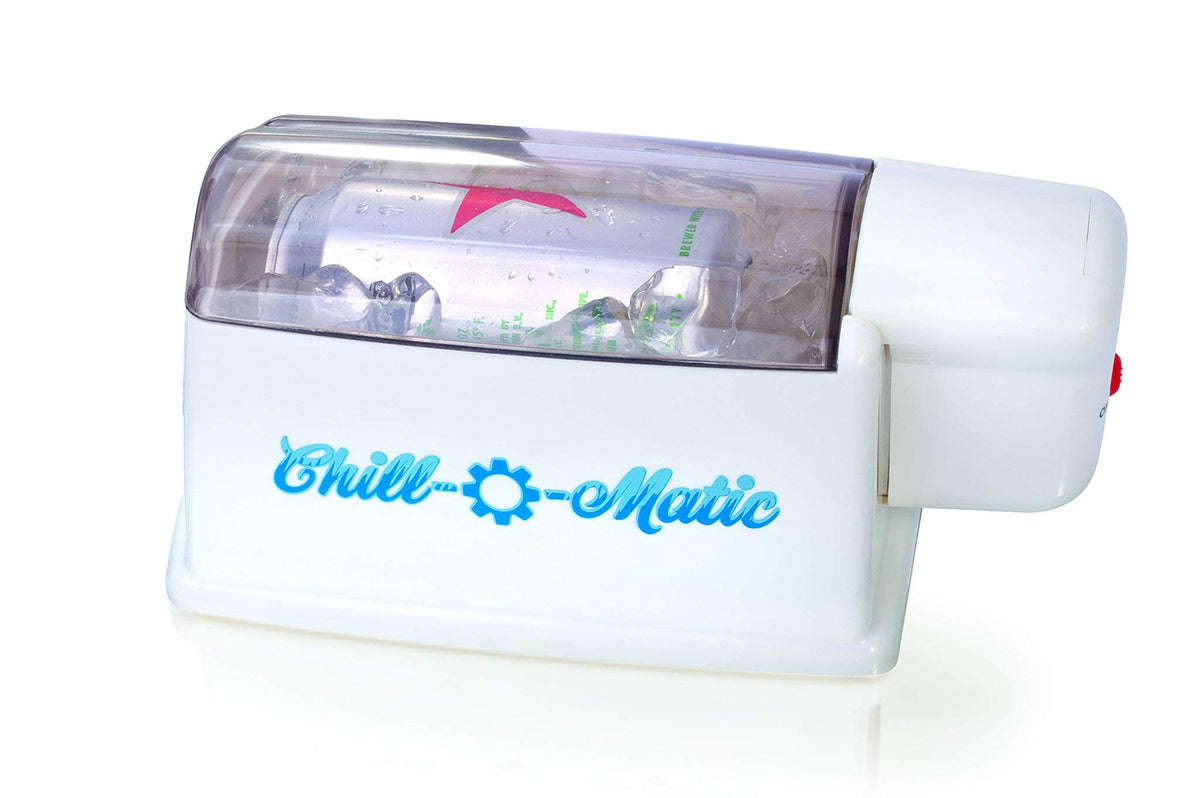 Chill-O-Matic cooling a 12oz can for instant refreshment.