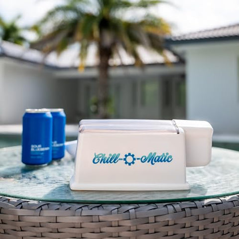 Chill-O-Matic delivers a 60-second quick chill for beverages.