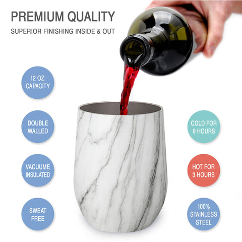 CHILLOUT LIFE double-wall vacuum insulation – keeps drinks cold for hours.