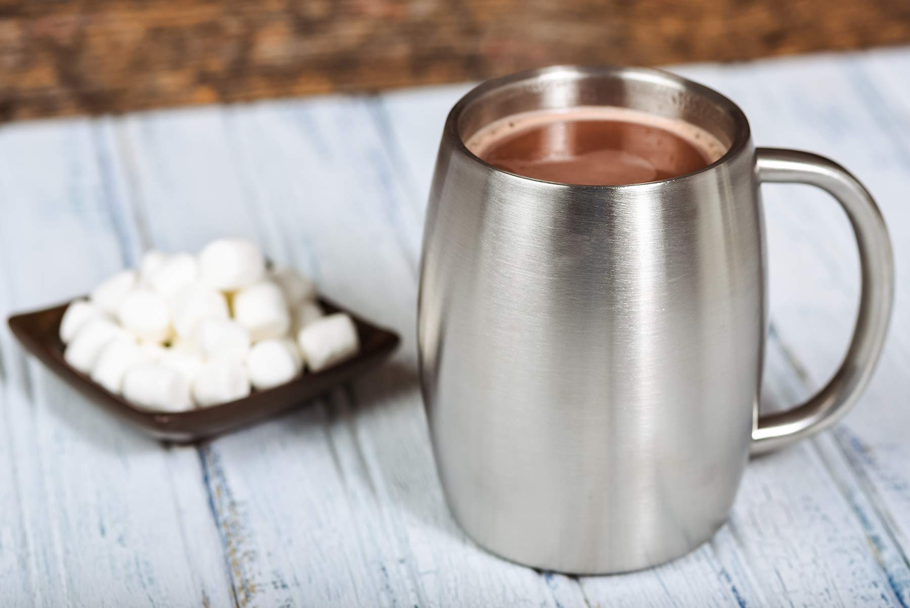 CHILLOUT LIFE BPA-free stainless steel mugs promote safe use