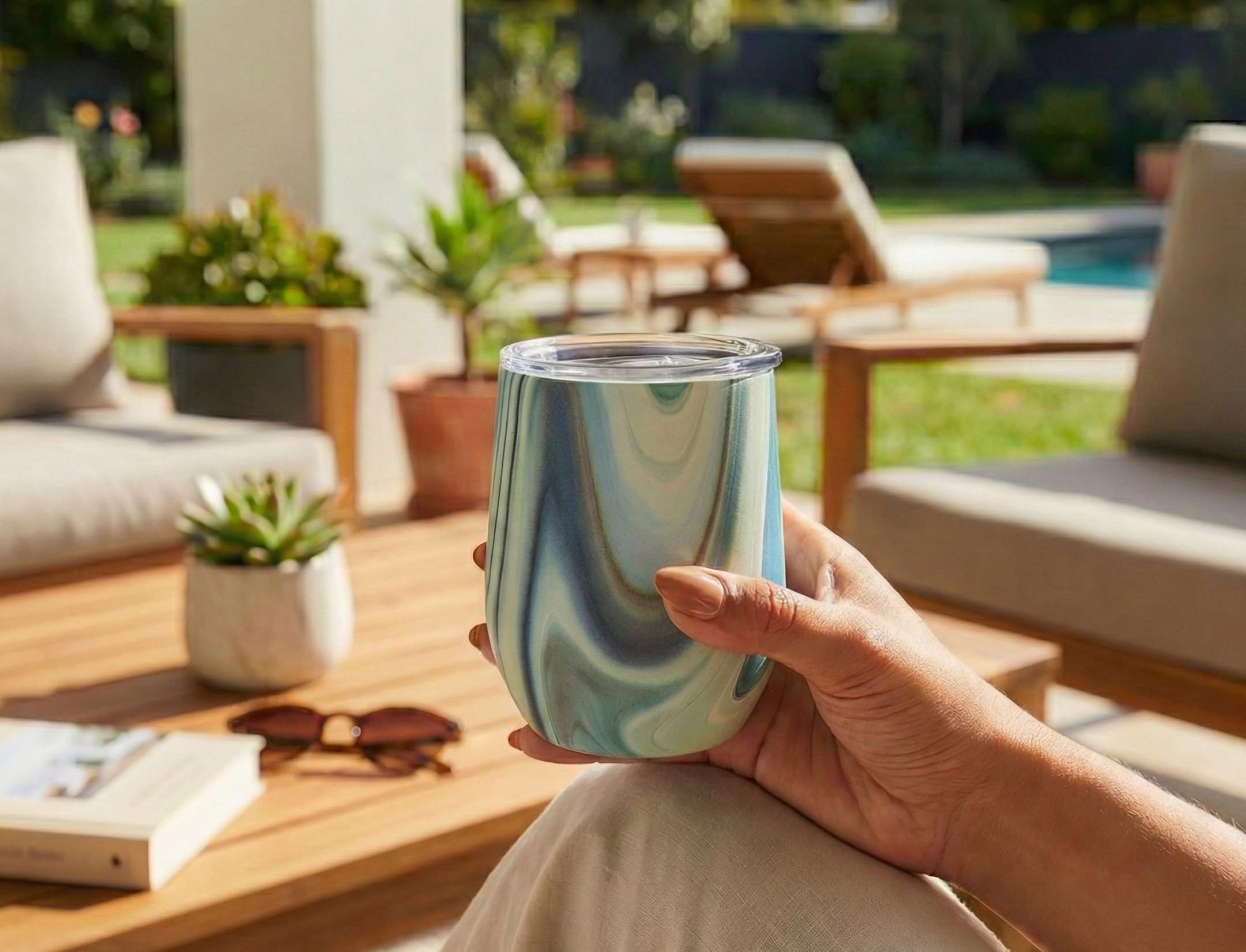 CHILLOUT LIFE kid-friendly tumbler adds safe portability for kids.