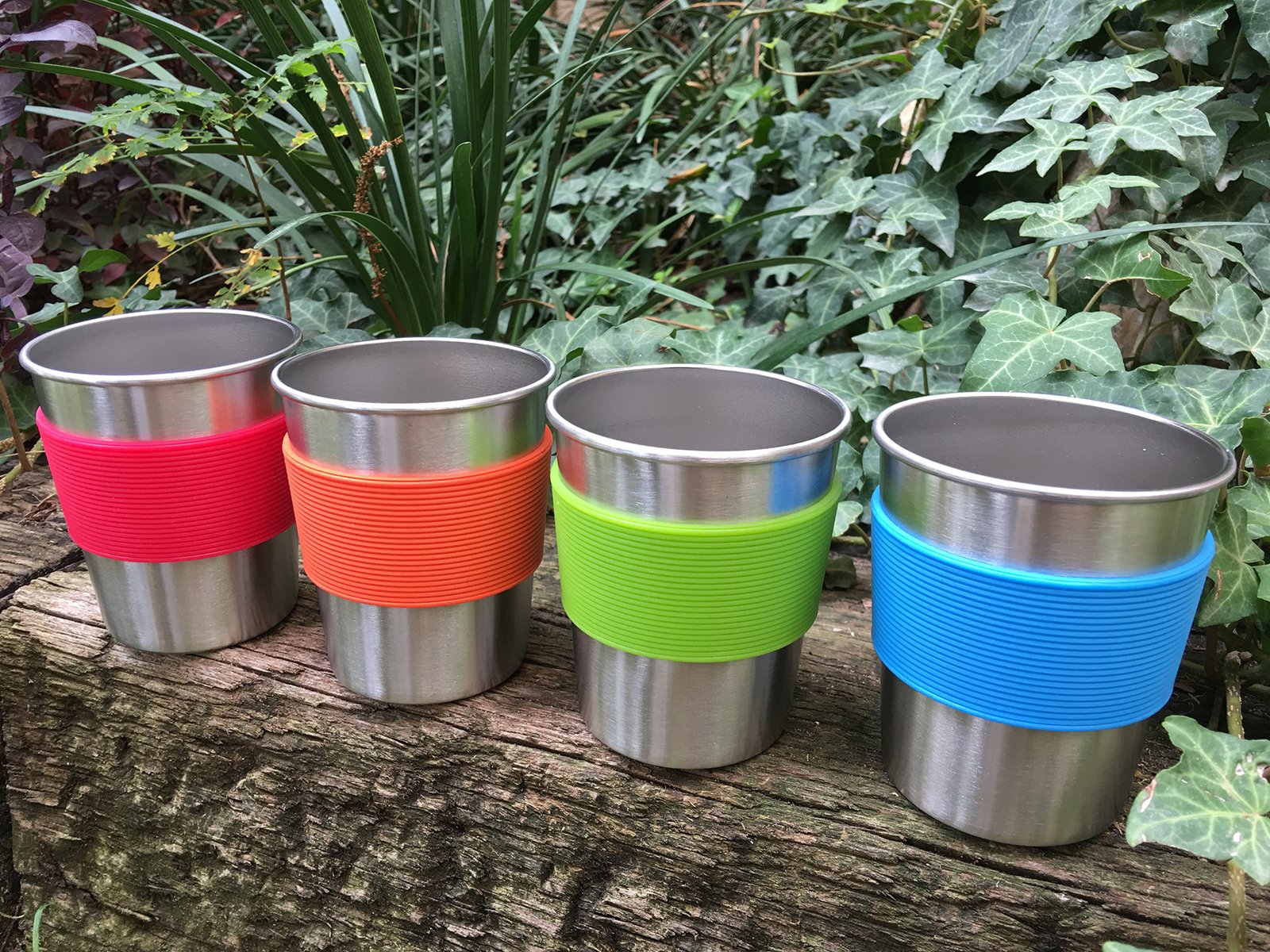 CHILLOUT LIFE stainless kids cup with brushed finish looks stylish and resists scratches.