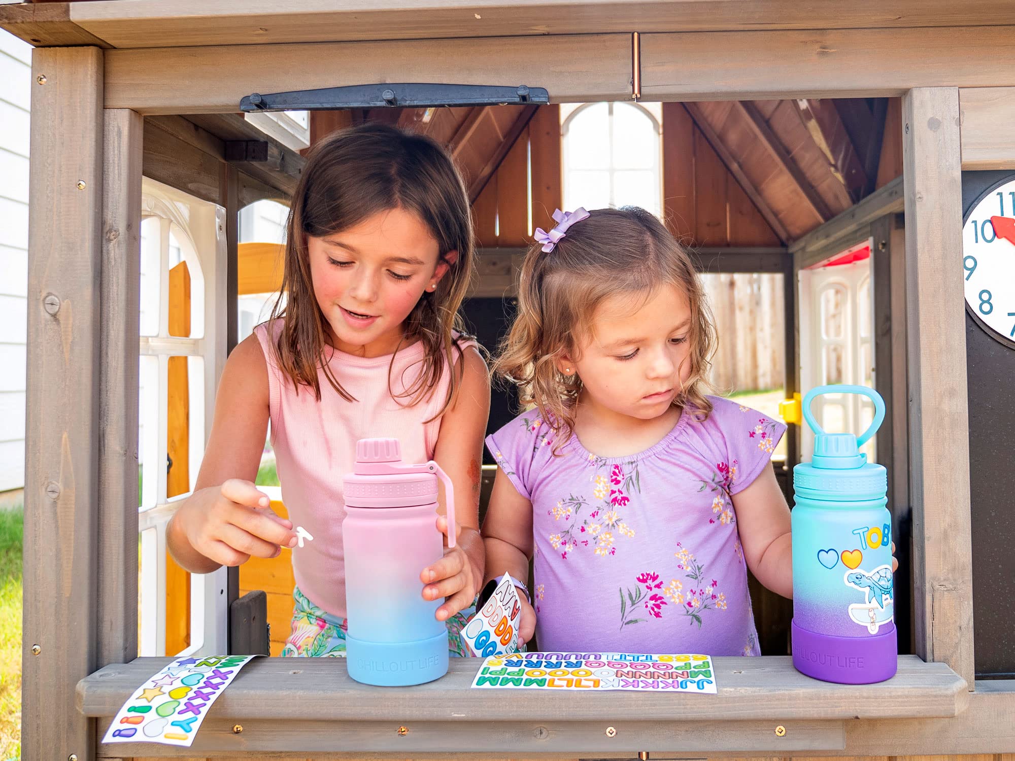 CHILLOUT LIFE BPA-free metal bottle for safe hydration