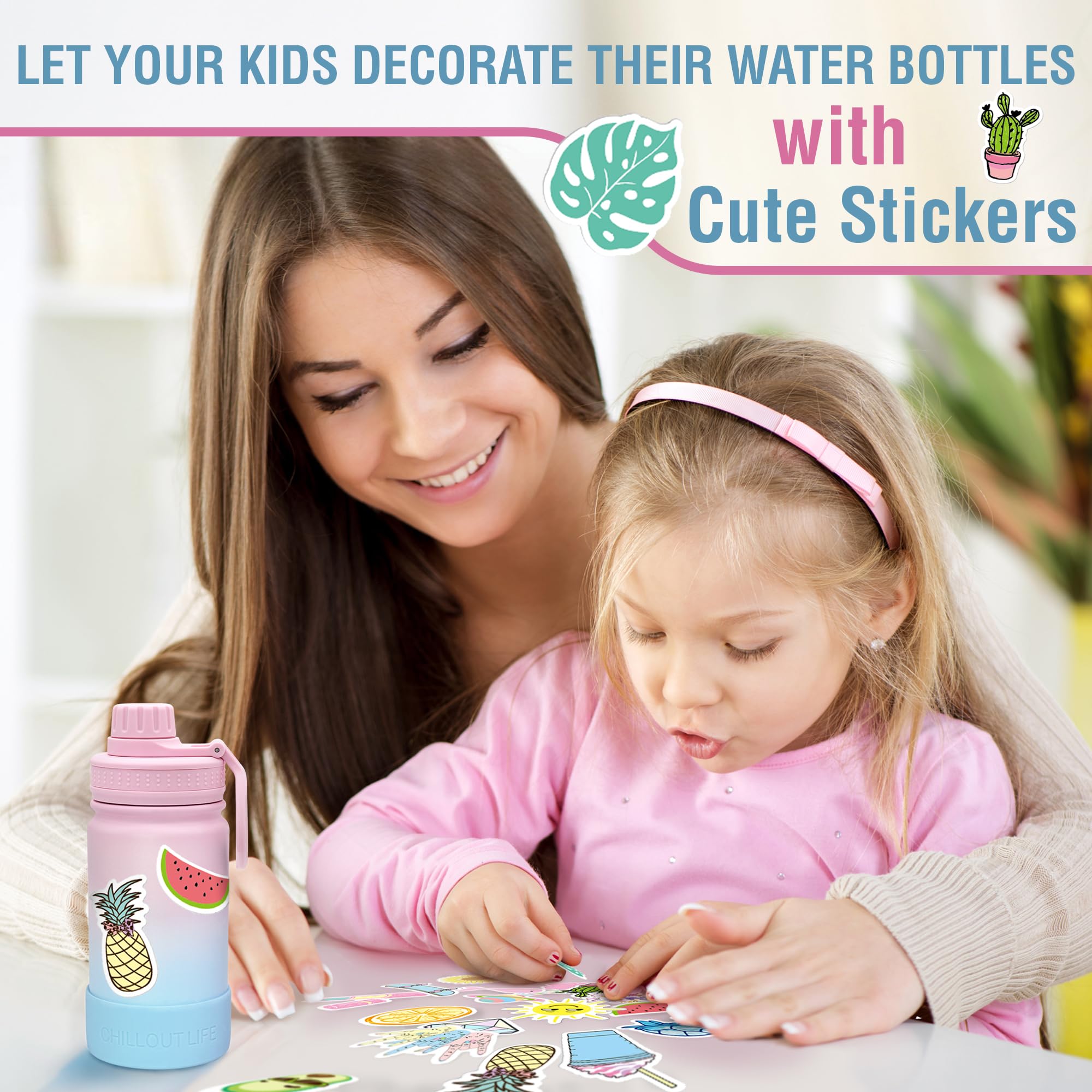 CHILLOUT LIFE durable thermos for kids school and sports