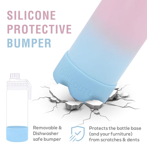 CHILLOUT LIFE leakproof bottle prevents spills during daily activities