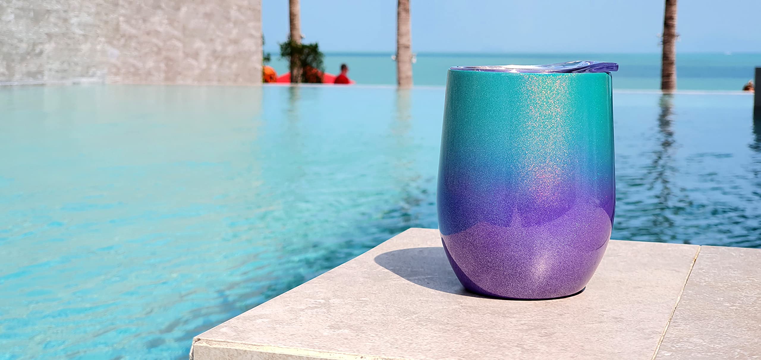CHILLOUT LIFE Mermaid Sparkle stainless steel build for durability