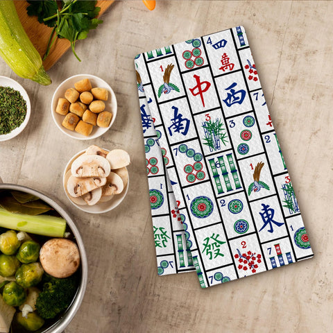ChissNook Mahjong towel gift option, stylish present for weddings or housewarmings.