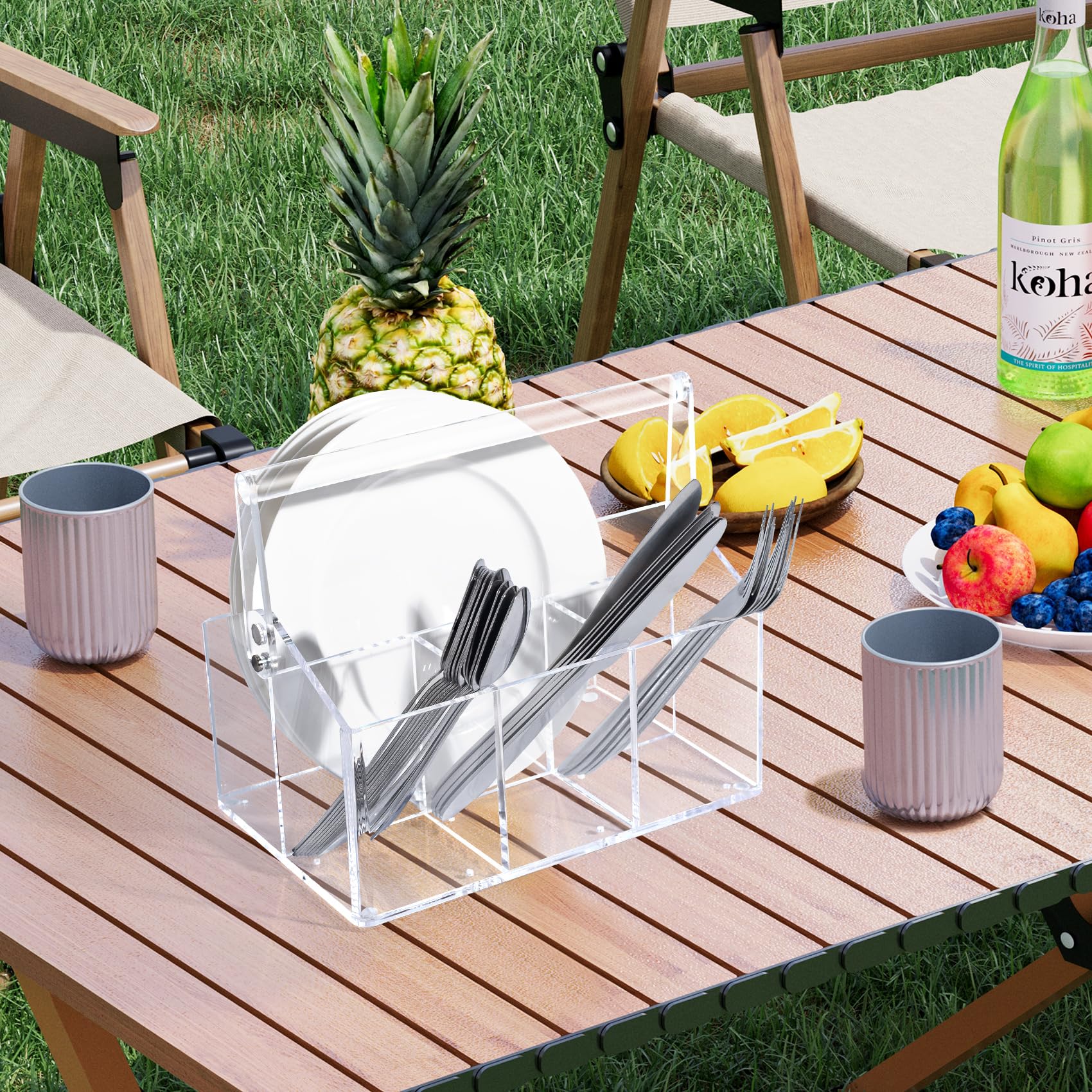 Chivalral acrylic holder makes a stylish gift idea