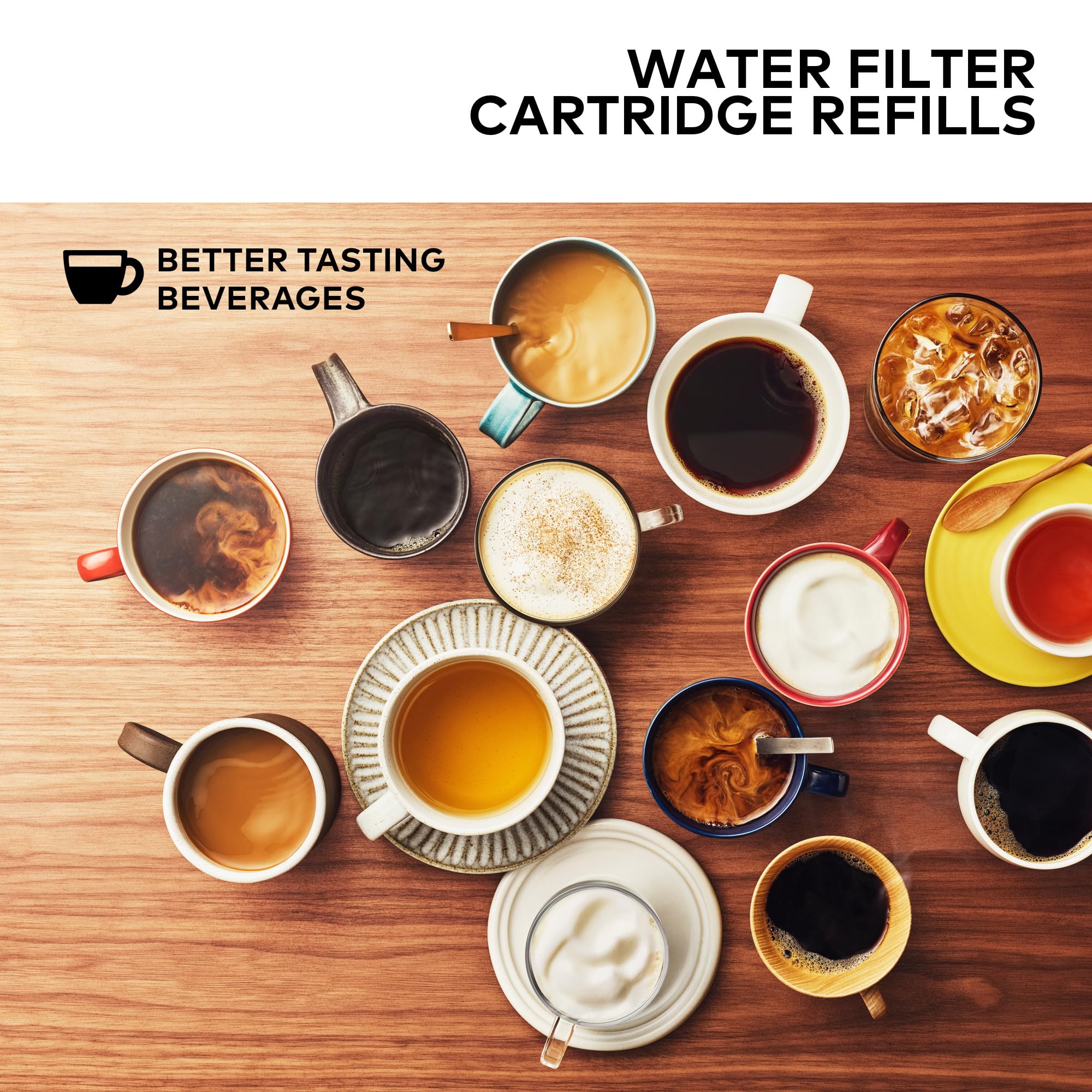 Chlorine removal helps improve flavor in brewed drinks