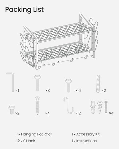 CHOEZON space-saving kitchen storage reduces counter clutter.