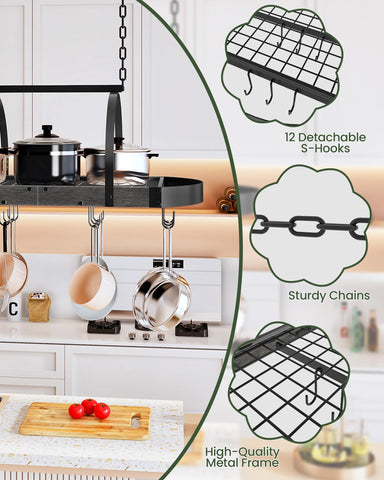 CHOEZON Space-saving design helps declutter counters and streamline kitchen tasks.