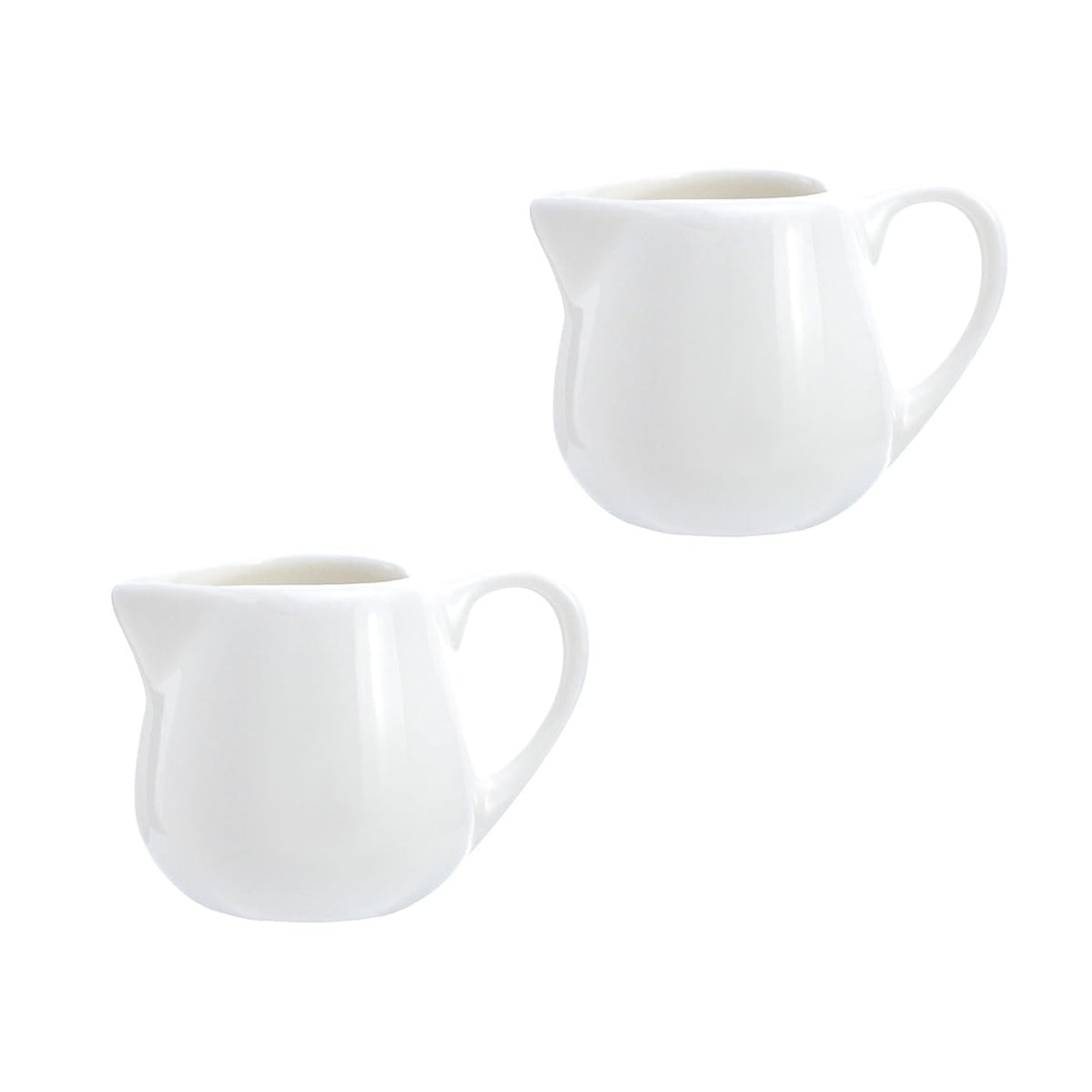 CHOOLD mini ceramic creamer with handle for precise 1.5 oz pours.