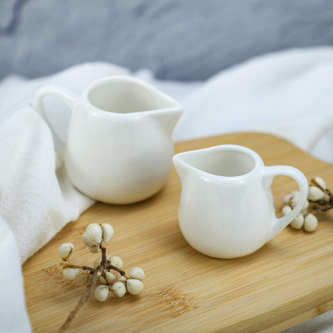CHOOLD mini creamer set ready for coffee service and tastings.