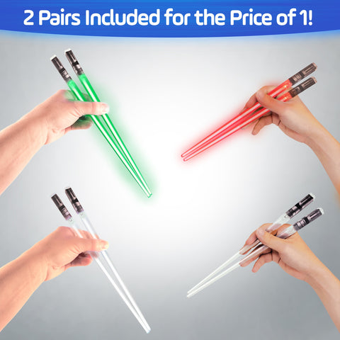 ChopSabers reusable Star Wars chopsticks add playful dinner vibes