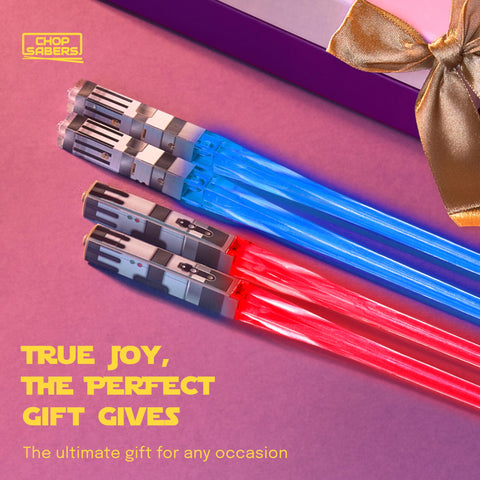 ChopSabers Star Wars chopsticks make a memorable gift for fans