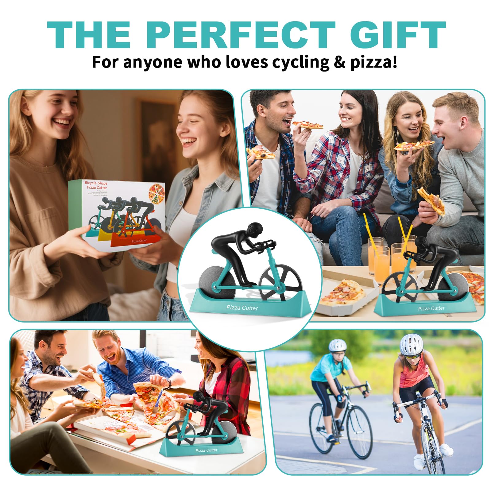 Chopwiza colorful bike design brightens kitchen decor