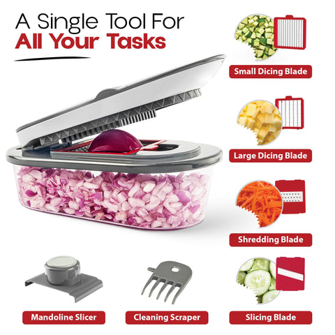 CHOPZILLA stainless steel blades collection for precise slicing and dicing