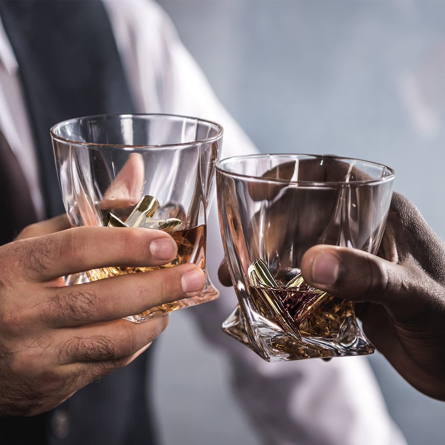 Chouggo stylish whiskey service with bullets elevates tasting moments.