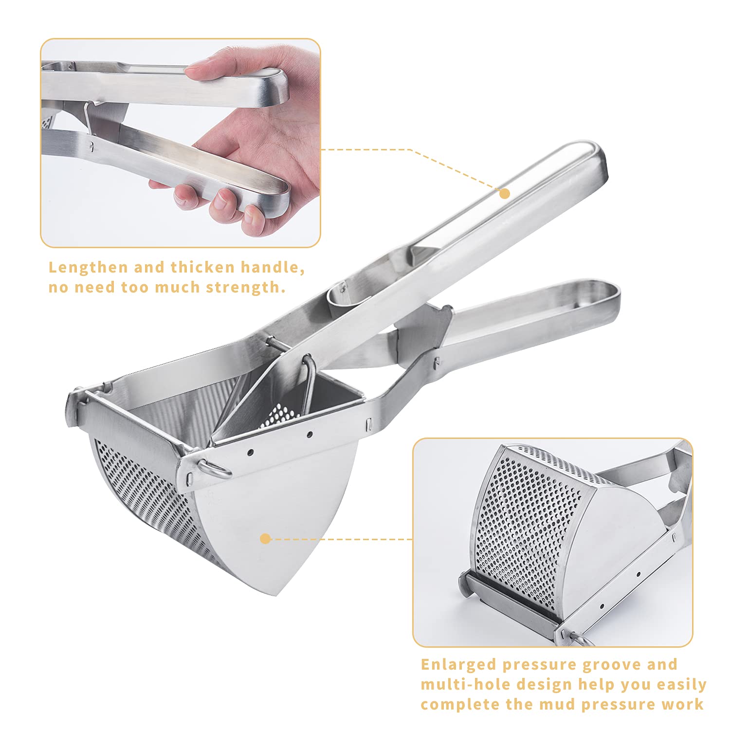 Choxila baby-food masher smooth puree for little meals