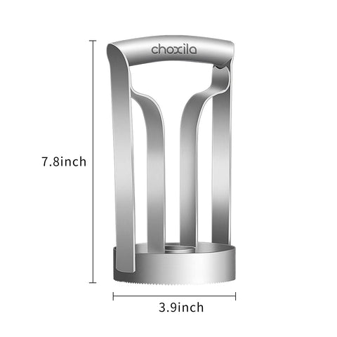 Choxila pineapple corer easy cleanup after use in the kitchen.