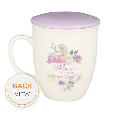 Christian Art Gifts 13oz ceramic mug shown for daily coffee