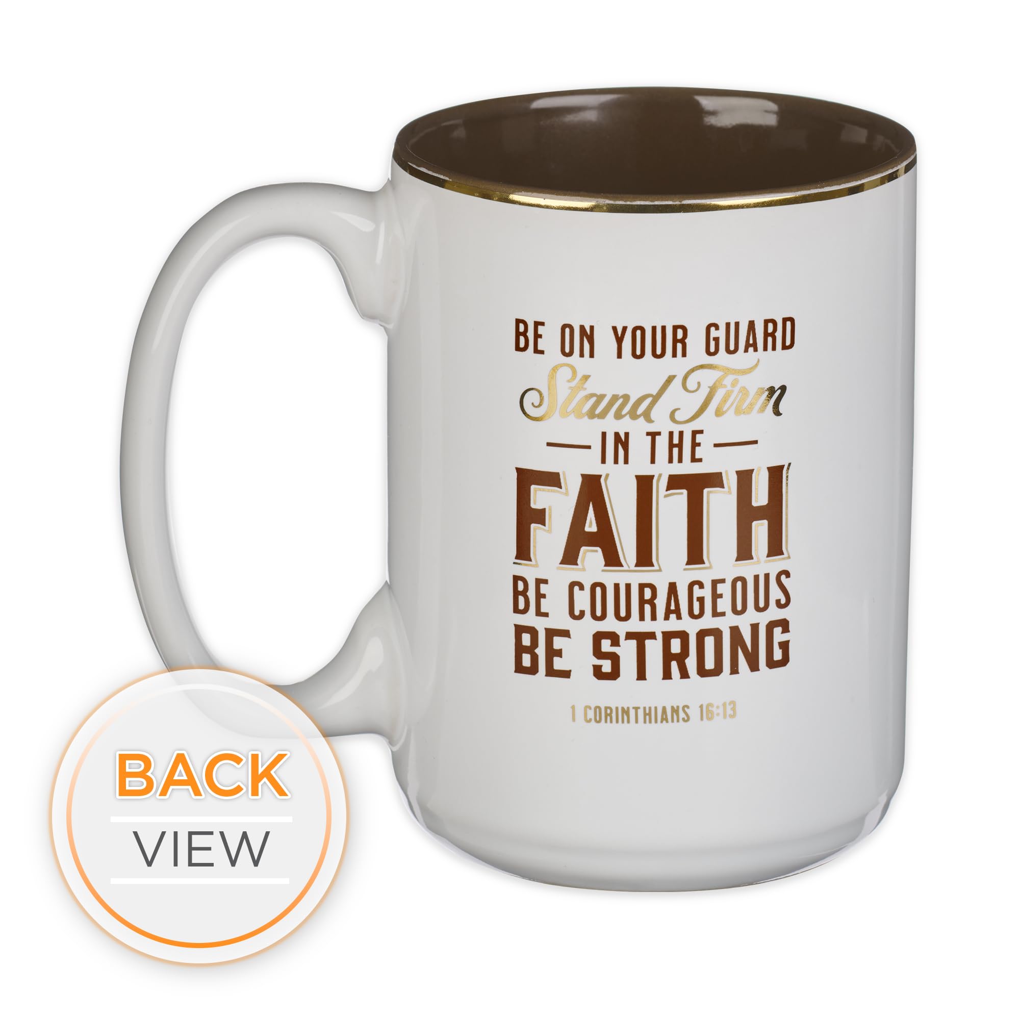 Christian Art Gifts daily inspiration mug ideal for office or home.