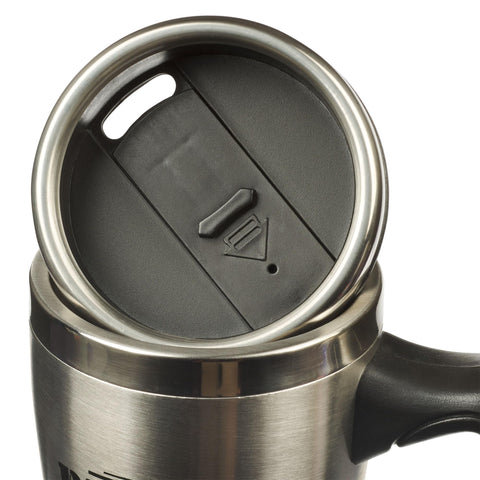 Christian Art Gifts wide-mouth travel mug for easy cleaning and filling.