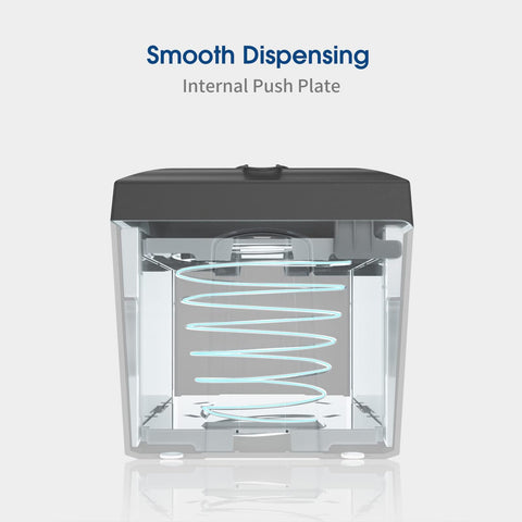 CHUANGDIAN napkin dispenser ad insert slot enables customized messages