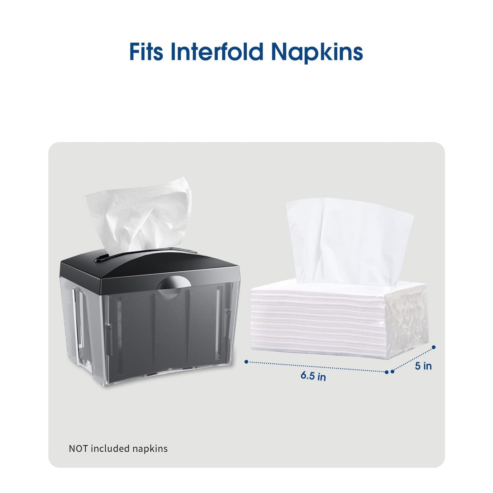CHUANGDIAN napkin dispenser side view highlights space-saving footprint for cafes