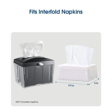 CHUANGDIAN napkin dispenser side view highlights space-saving footprint for cafes