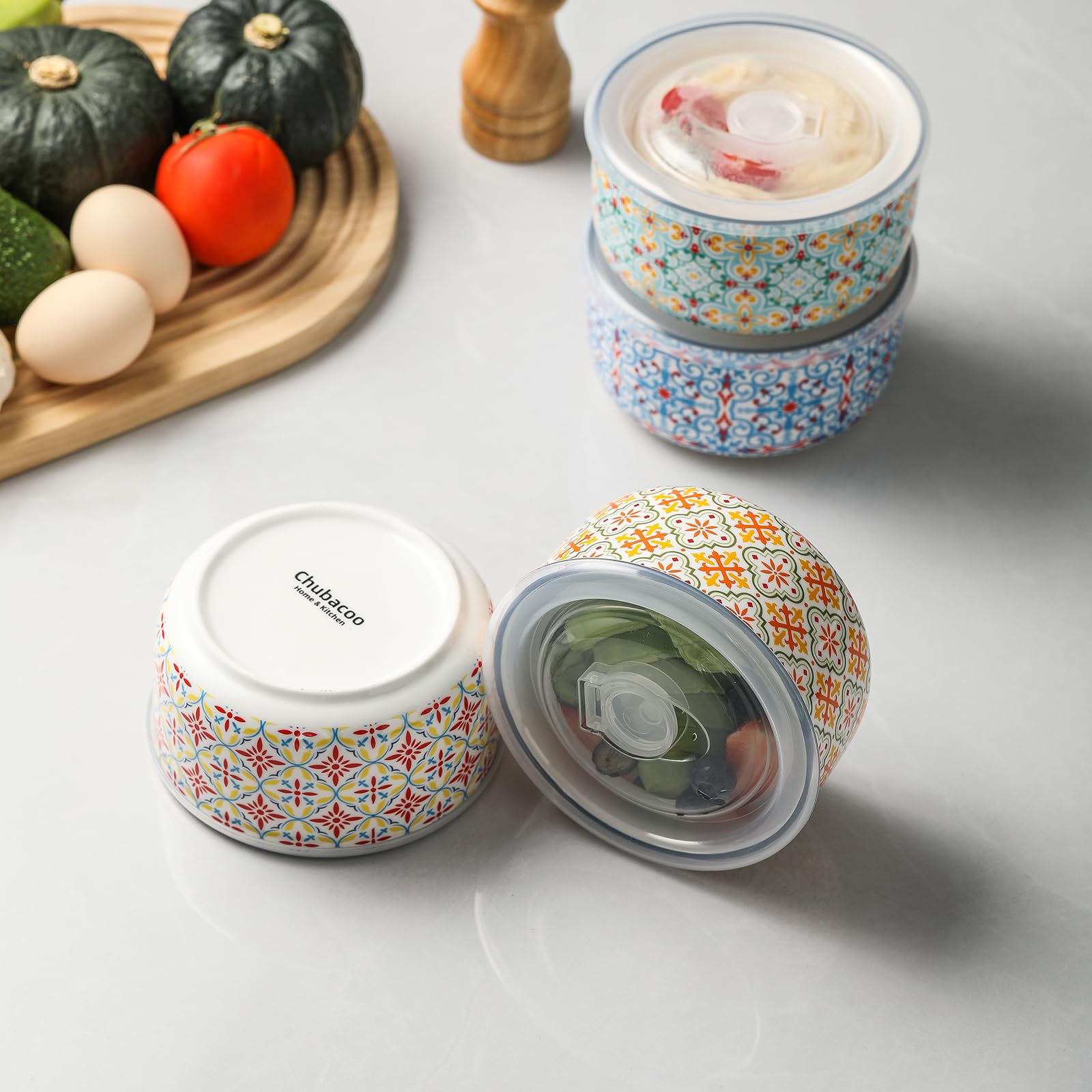 Chubacoo bowls are microwave-safe for quick reheating