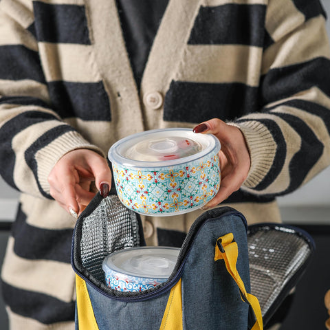 Chubacoo bowls suitable for picnics and office lunches on the go