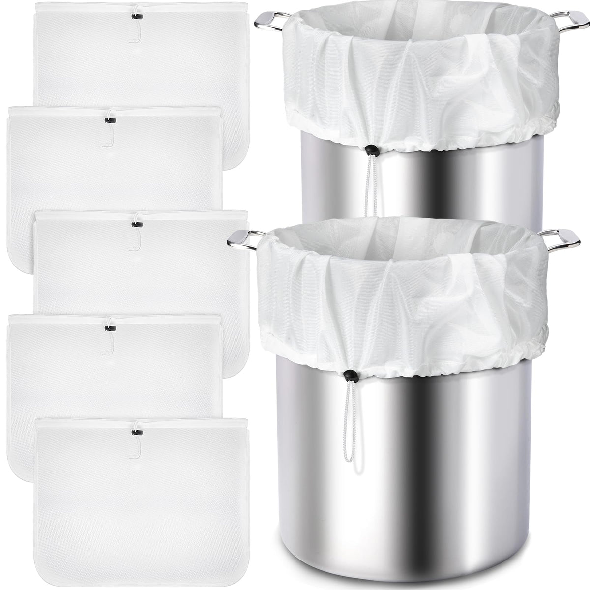 Chumia brew bags reusable extra-large for large-batch filtration