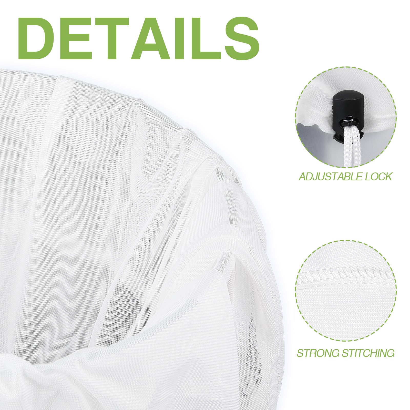 Chumia white cheese cloth style bag for versatile filtration