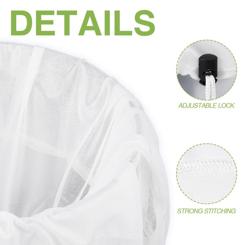Chumia white cheese cloth style bag for versatile filtration