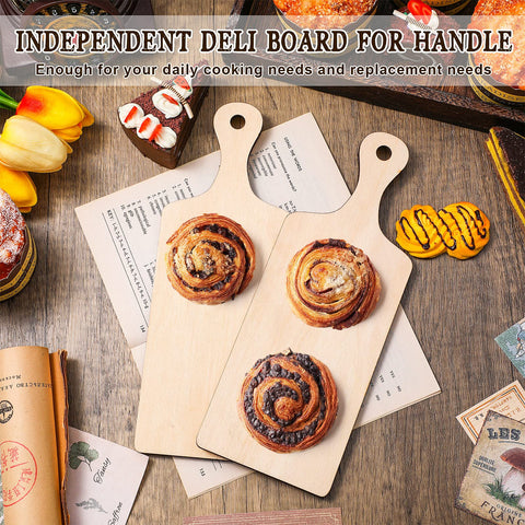 Chunful DIY wooden cutting board surface invites crafts