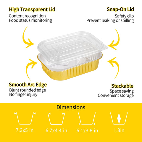 CHUPEI oven-safe aluminum pan up to 600°F for baking, roasting, and high-heat use.