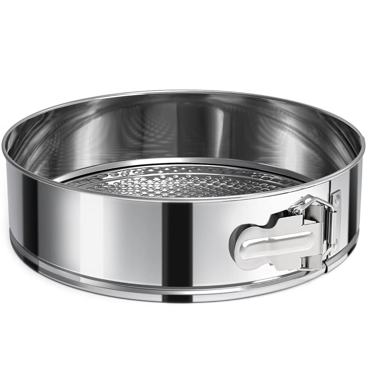CHUZHOMU springform pan buckle release for clean cake release every time.