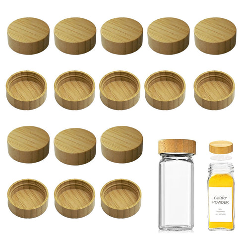 chyxqh bamboo spice lid square 4oz pack seal for freshness