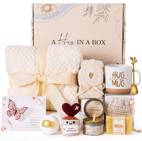 CIAABYS sympathy gift box full view to offer comforting condolences during a difficult loss