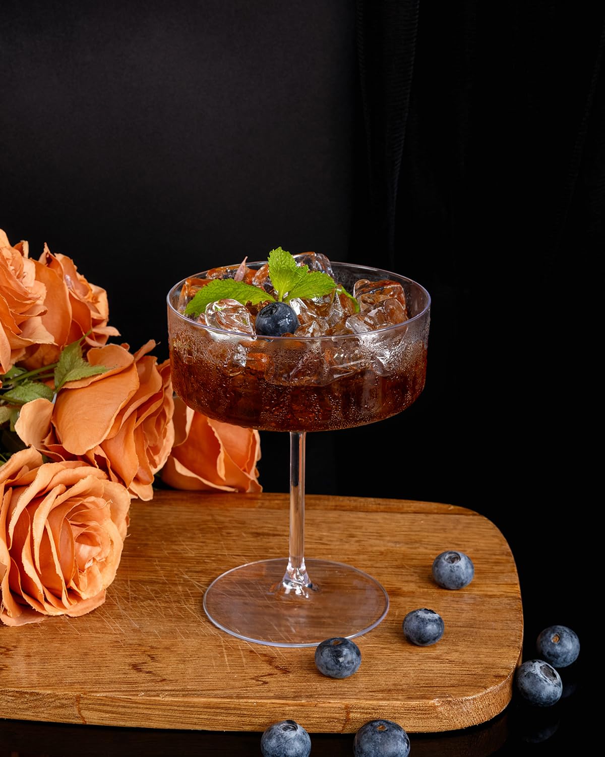 Ciaell versatile 12-piece set for cocktails, desserts, and more.