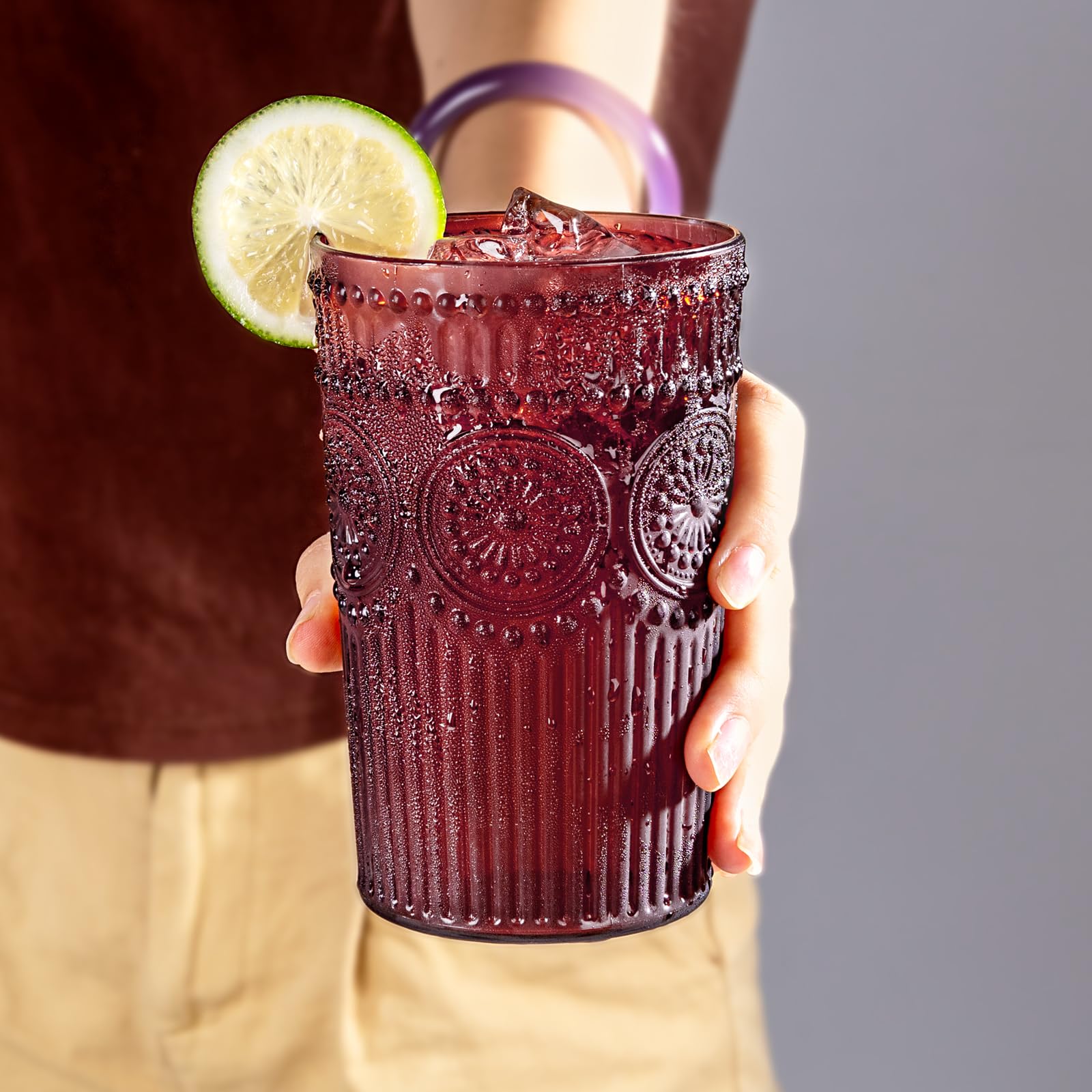 Ciaell dishwasher-safe plastic glass for easy cleanup
