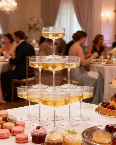 Ciaell disposable-use, easy cleanup for large gatherings and outdoor events.