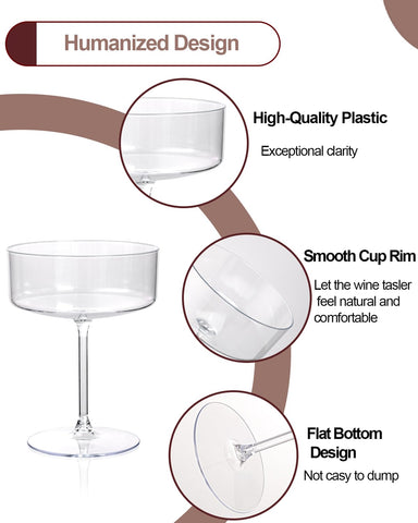 Ciaell crystal-clear finish showcases colorful drinks at events.