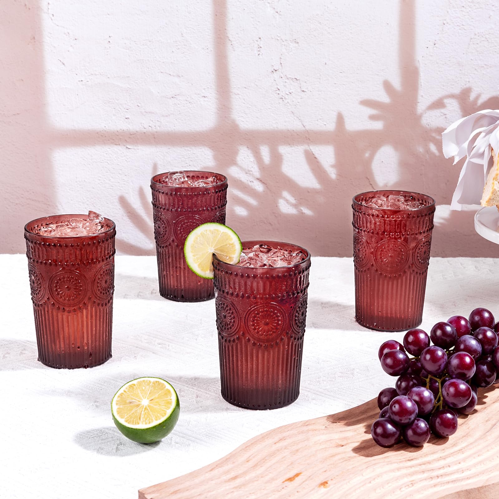 Ciaell poolside friendly 12 oz cups for outdoor entertaining