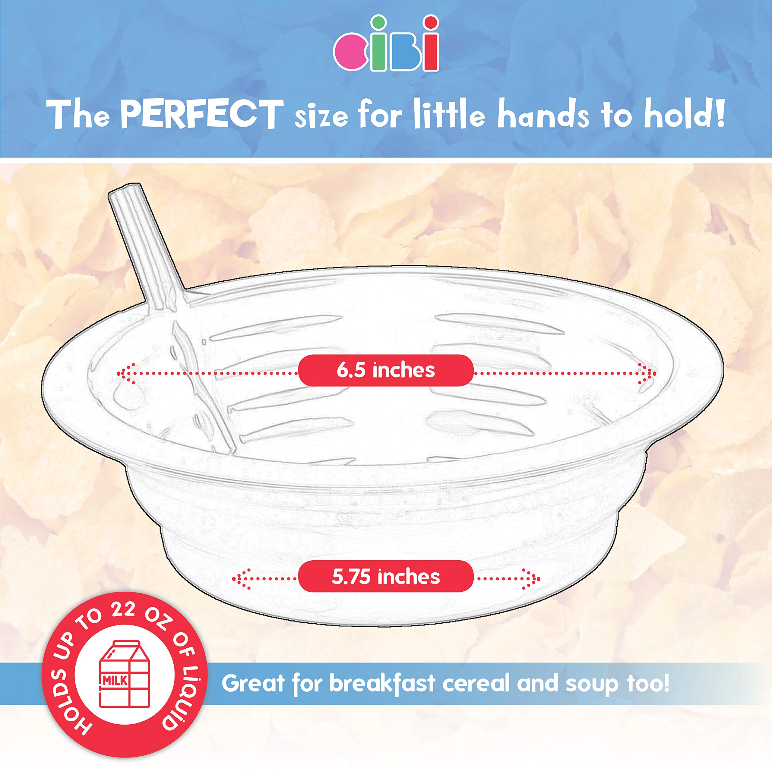 Cibi bowls are microwave-safe and dishwasher-safe for quick reheats and cleanup.