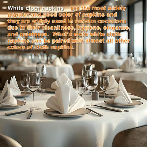 Cieltown polyester napkin fabric close-up emphasizes softness and durability